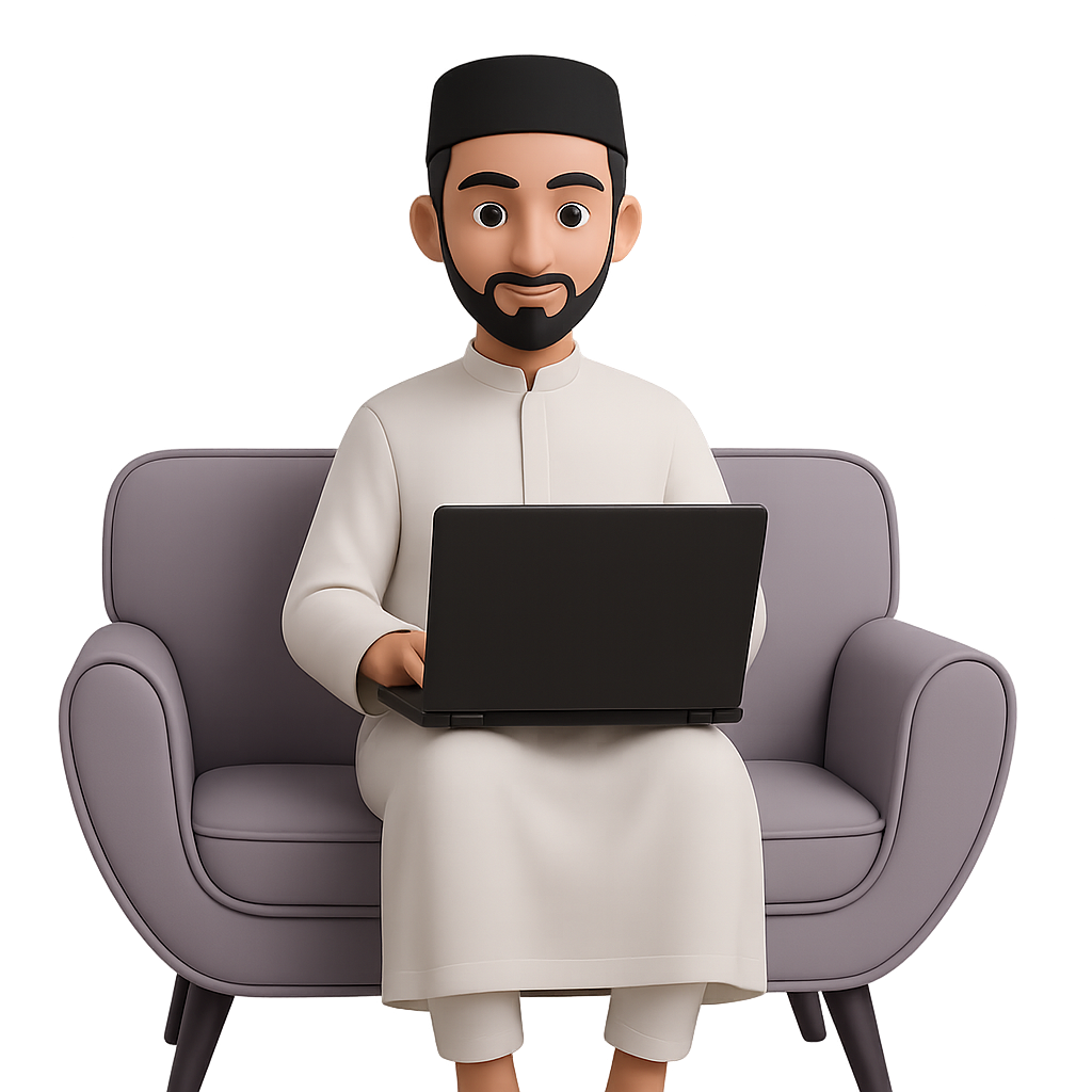 faq boy with logos